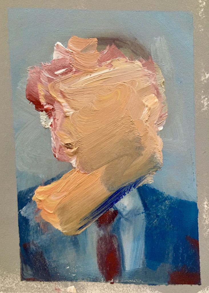 sarah Lesnikoski, oil painting